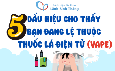 (HCDC) 5 dấu hiệu cho thấy bạn đang lệ thuộc thuốc lá điện tử (VAPE)